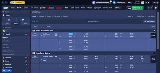 1win online sports betting